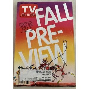 TV Guide September 14-20, 1985 Fall Preview  Northeast Ohio/PA Area, Ads Pics